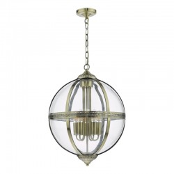 64907-003 Antique Brass 5 Light Lantern Pendant 64907-003 Antique Brass 5 Light Lantern Pendant
