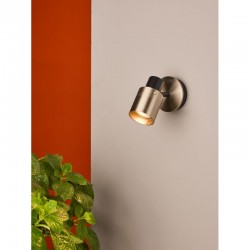 64919-003 Black & Brushed Nickel Spotlight