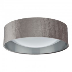64931-003 Mink Velvet 2 Light Flush with White Diffuser  64931-003 Mink Velvet 2 Light Flush with White Diffuser
