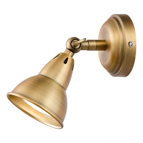 64936-003 Aged Brass Spotlight