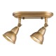 64938-003 Aged Brass 2 Light Spotlights