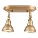 64938-003 Aged Brass 2 Light Spotlights