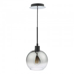 64951-003 Black Pendant with Mirrored Ombre Glass 64951-003 Black Pendant with Mirrored Ombre Glass