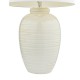 64955-003 White Linen Shade & Ivory Glaze Table Lamp 64955-003 White Linen Shade & Ivory Glaze Table Lamp