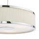 65038-003 Polished Chrome 3 Light Pendant with Cotton Shade & Diffuser
