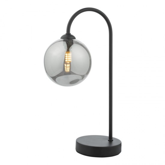 65052-004 Black Touch Table Lamp with Mirror Smoked Glass 65052-004 Black Touch Table Lamp with Mirror Smoked Glass