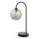 65052-004 Black Touch Table Lamp with Mirror Smoked Glass 65052-004 Black Touch Table Lamp with Mirror Smoked Glass