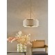 71180-003 Gold Pendant 5 Light with Natural Seagrass Shade