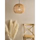 71198-003 Natural Rattan Pendant