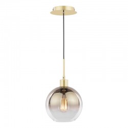 71204-003 Gold Pendant with Gold Mirrored Ombre Glass 71204-003 Gold Pendant with Gold Mirrored Ombre Glass