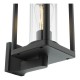 71216-003 Black Wall Lamp with Clear Glass