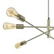 22864-003 Adjustable Antique Brass 6 Light Centre Fitting