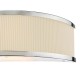 74715-003 Polished Chrome Wall Lamp with Ivory Shade & Diffuser