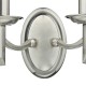 32070-003 Satin Chrome 2 Light Wall Lamp 32070-003 Satin Chrome 2 Light Wall Lamp