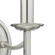 32070-003 Satin Chrome 2 Light Wall Lamp 32070-003 Satin Chrome 2 Light Wall Lamp