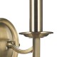 23512-003 Antique Brass 2 Light Wall Lamp 23512-003 Antique Brass 2 Light Wall Lamp
