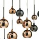 22873-003 Black Chrome 15 Light over Island Fitting with Multicoloured Glasses 22873-003 Black Chrome 15 Light over Island Fitting with Multicoloured Glasses