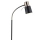 37865-003 Matt Black & Copper Floor Lamp