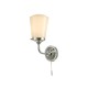61645-003 Bathroom Polished Chrome and Opal Glass Wall Lamp 61645-003 Bathroom Polished Chrome and Opal Glass Wall Lamp