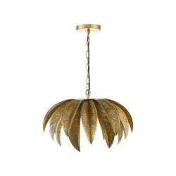 61647-003 Antique Gold Palm Tree Pendant 61647-003 Antique Gold Palm Tree Pendant