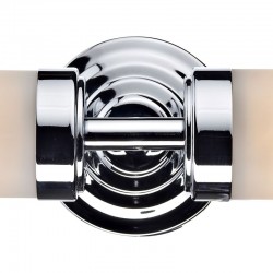 4299-003 Bathroom Chrome Wall Lamp with Frosted Glass 