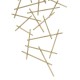 51997-003 Gold Wall Lamp with Ivory Shade 51997-003 Gold Wall Lamp with Ivory Shade