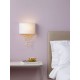 51997-003 Gold Wall Lamp with Ivory Shade 51997-003 Gold Wall Lamp with Ivory Shade