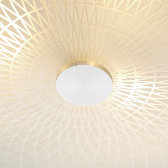 4367-003 Flush with Decorative Opal Glass 4367-003 Flush with Decorative Opal Glass