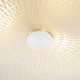 4367-003 Flush with Decorative Opal Glass 4367-003 Flush with Decorative Opal Glass