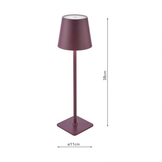 74566-003 Rechargeable Outdoor CCT Table Lamp IP54