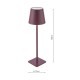 74566-003 Rechargeable Outdoor CCT Table Lamp IP54