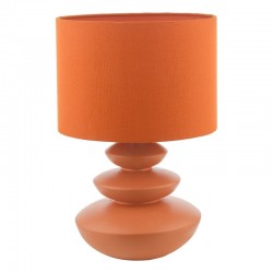 71163-003 Orange Ceramic Table Lamp 