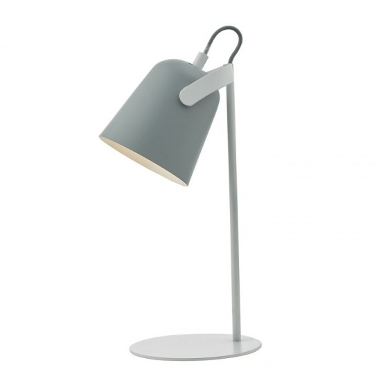 41510-004 Soft Matt Grey & White Table Lamp