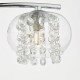 22917-003 Chrome 3 Light Centre Fitting with Clear Glass & Crystal 22917-003 Chrome 3 Light Centre Fitting with Clear Glass & Crystal