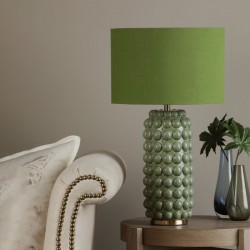 67924-003 Green Ceramic Table Lamp