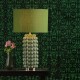 67924-003 Green Ceramic Table Lamp