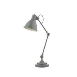 61733-004 Grey & Nickel Desk Lamp 61733-004 Grey & Nickel Desk Lamp