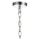 4830-003 Chrome 5 Light Pendant with Crystal Ball 4830-003 Chrome 5 Light Pendant with Crystal Ball