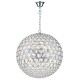 4831-003 Chrome 8 Light Pendant with Crystal Ball 4831-003 Chrome 8 Light Pendant with Crystal Ball