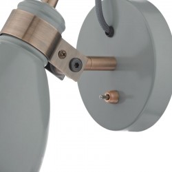 22945-003 Grey & Copper Spotlight