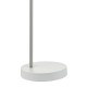 22946-003 White & Satin Chrome Desk Lamp