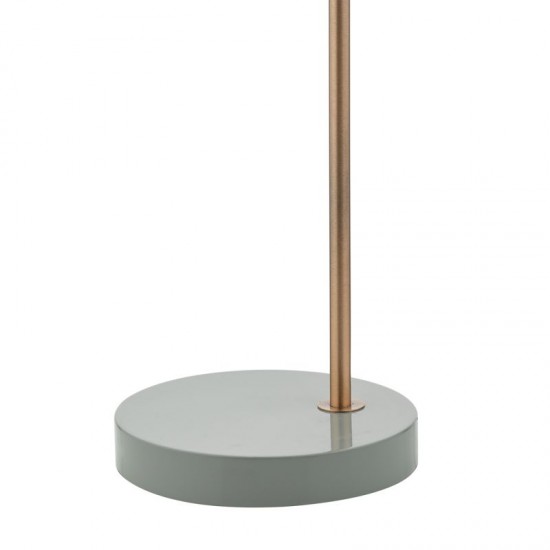 1515-003 Grey & Copper Desk Lamp