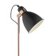 22949-003 Black & Copper Floor Lamp