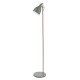 1516-003 Grey & Copper Floor Lamp