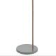 1516-003 Grey & Copper Floor Lamp