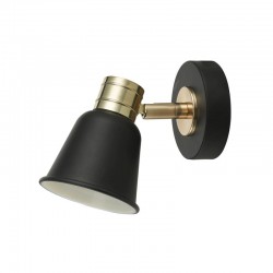 22950-003 Modern Black & Rose Gold Single Spotlight 22950-003 Modern Black & Rose Gold Single Spotlight