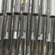 22961-003 Chrome 5 Light Pendant with Smoked Glass Rods 22961-003 Chrome 5 Light Pendant with Smoked Glass Rods
