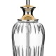 5109-003 Polished Chrome & Crystal with White Shade Table Lamp