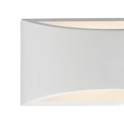 5129-003 Washer White Ceramic Up&Down Wall Lights