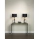 5137-003 Black Shade with Black and Crystal Table Lamp 5137-003 Black Shade with Black and Crystal Table Lamp